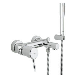 Grohe Concetto Single-lever bath/shower mixer 1/2", Chrome (32212001)