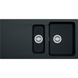 Franke Orion - OID 651 Tectonite® Carbon 2 bowl inset sink (OID651C)
