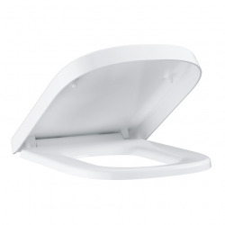 Grohe Euro Ceramic Soft-Close Toilet Seat, Alpine White (39330001)