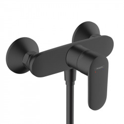 Hansgrohe Vernis Blend Single lever shower mixer for exposed installation, Matt black (71640670)