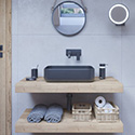 Floating Basin Shelves